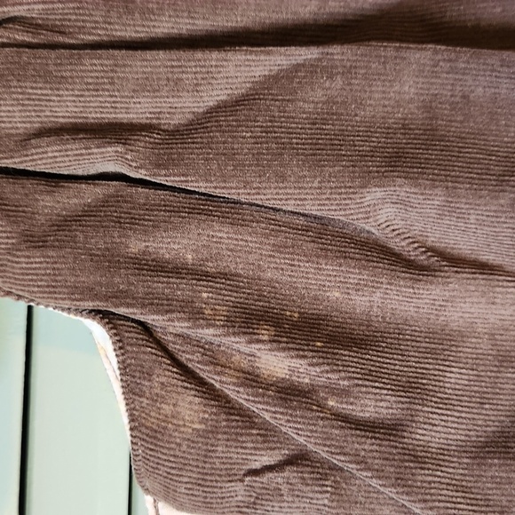 Jacadi Paris Dark Brown Jumpsuit with Pink Floral Embroidery - Picture 9 of 11